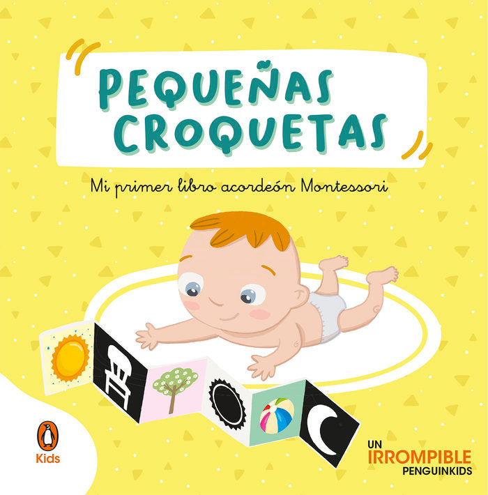 PEQUEÑAS CROQUETAS. MI PRIMER LIBRO ACORDEON MONTESSORI, de VVAA | portada del libro
