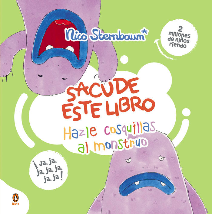 HAZLE COSQUILLAS AL MONSTRUO, de STERNBAUM, NICO | portada del libro
