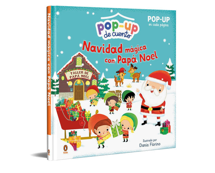 NAVIDAD MAGICA CON PAPA NOEL, de FLORINO, DANIA | portada del libro