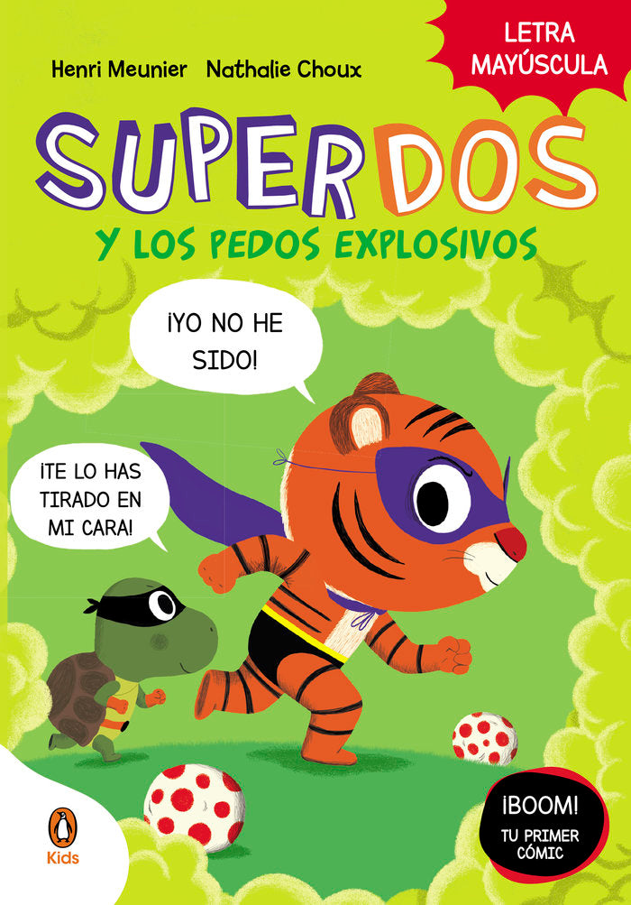 SuperDos y los pedos explosivos (SuperDos 2), de HENRY MEUNIER | portada del libro