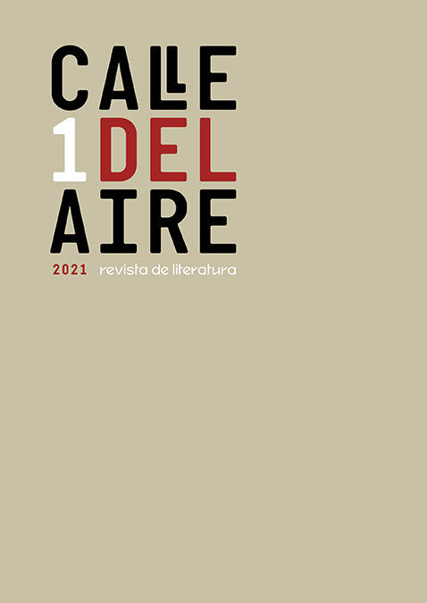 CALLE DEL AIRE. REVISTA DE LITERATURA. 1, de CALLE DEL AIRE. REVISTA DE LITERATURA. 1, VARIOS AUTORES, | portada del libro