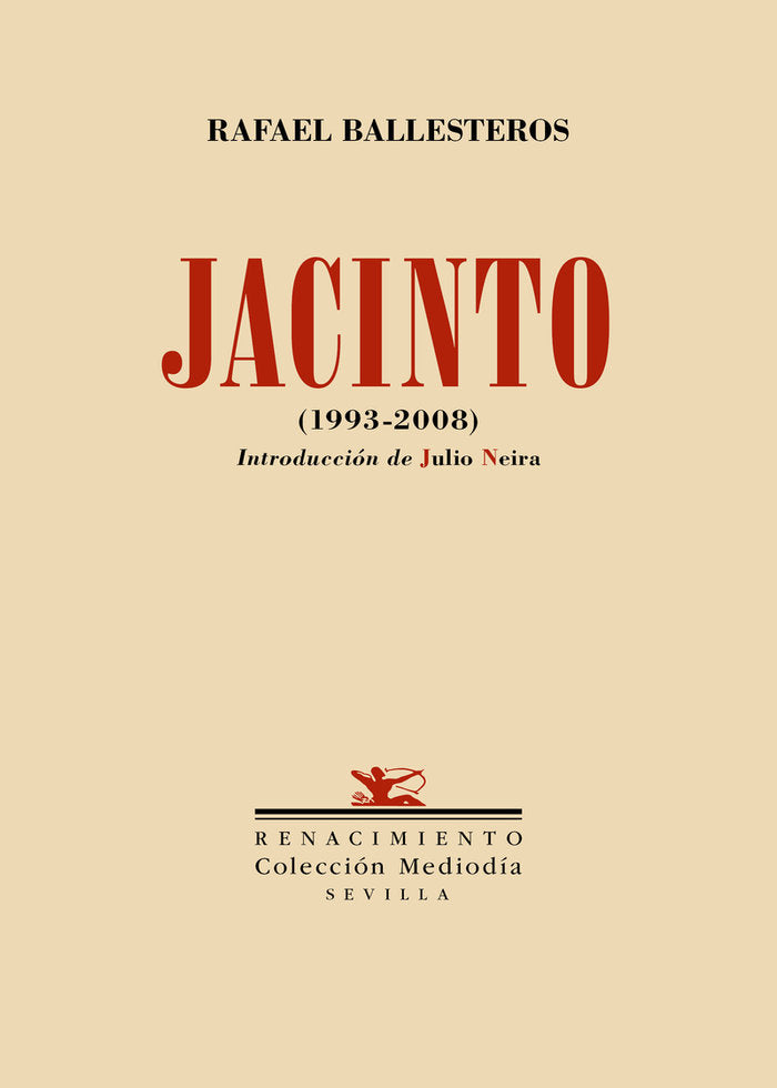 JACINTO. (1993-2008), de BALLESTEROS, RAFAEL | portada del libro