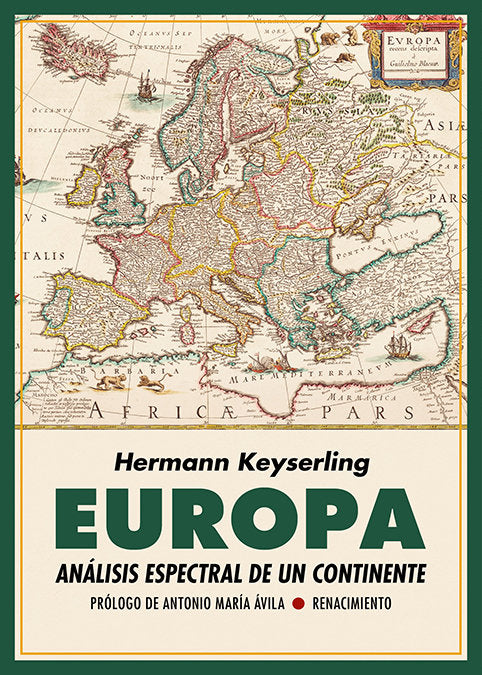 EUROPA, de KEYSERLING, HERMANN | portada del libro
