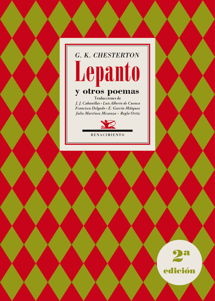 LEPANTO Y OTROS POEMAS, de CHESTERTON, GILBERT KEITH | portada del libro