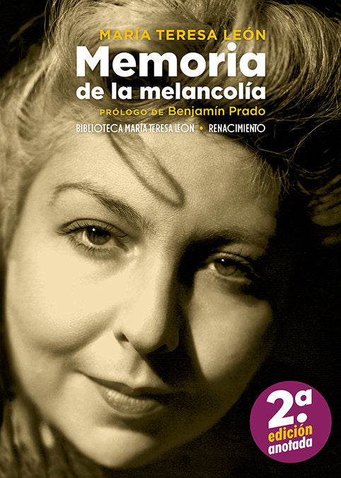 MEMORIA DE LA MELANCOLIA, de LEON, MARIA TERESA | portada del libro