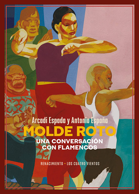 MOLDE ROTO UNA CONVERSACION CON FLAMENCOS, de ESPADA | portada del libro