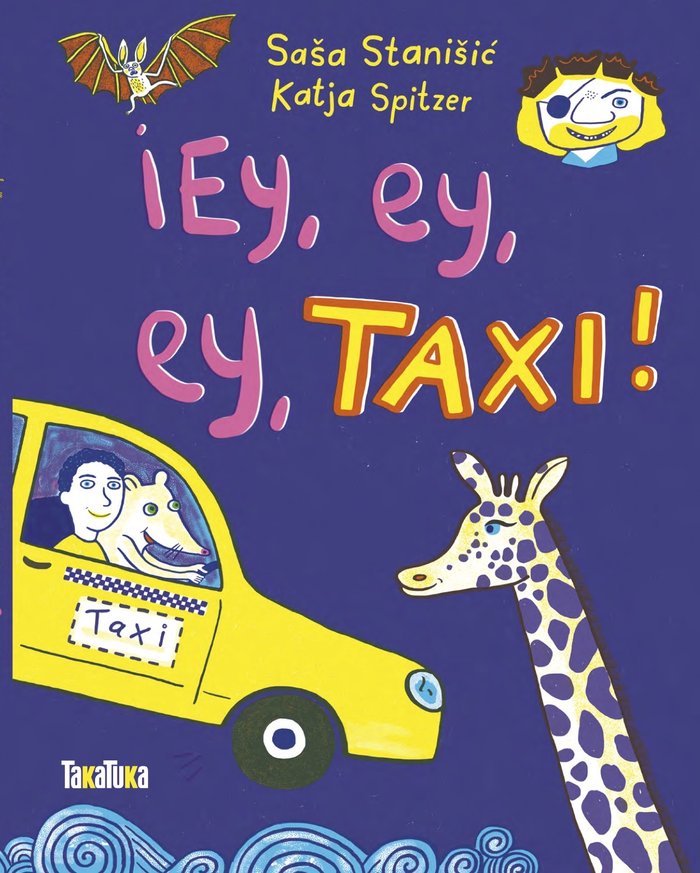 EY EY EY TAXI, de SASA STANISIC | portada del libro