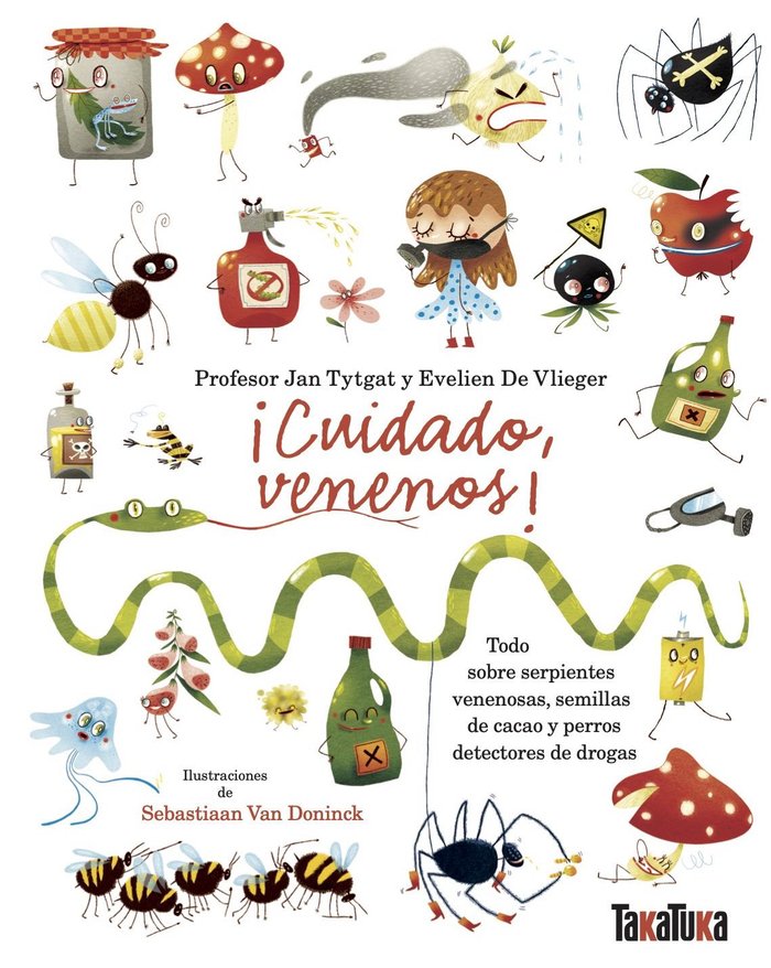 CUIDADO VENENOS, de TYTGAT, JAN | portada del libro