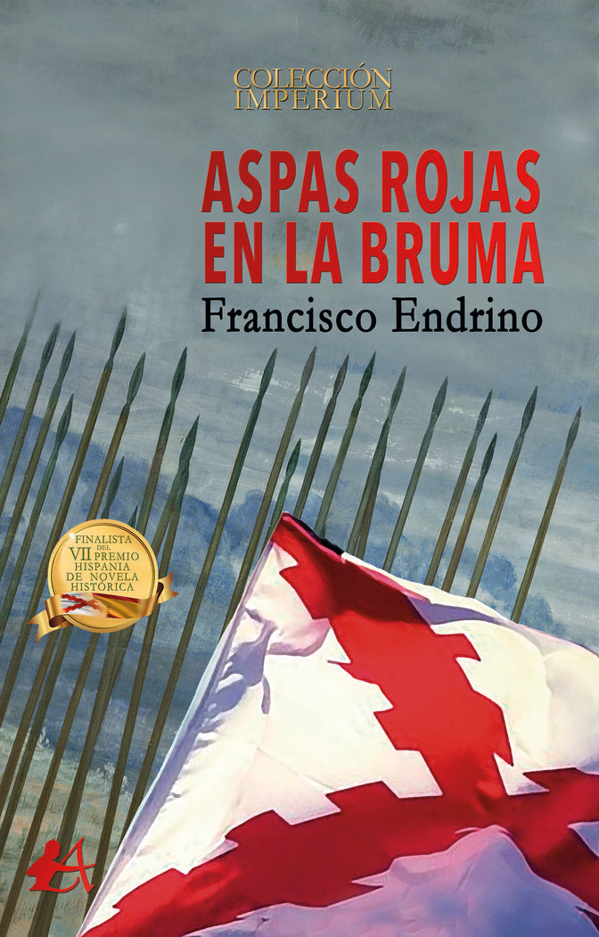 Aspas rojas en la bruma, de Endrino, Francisco | portada del libro
