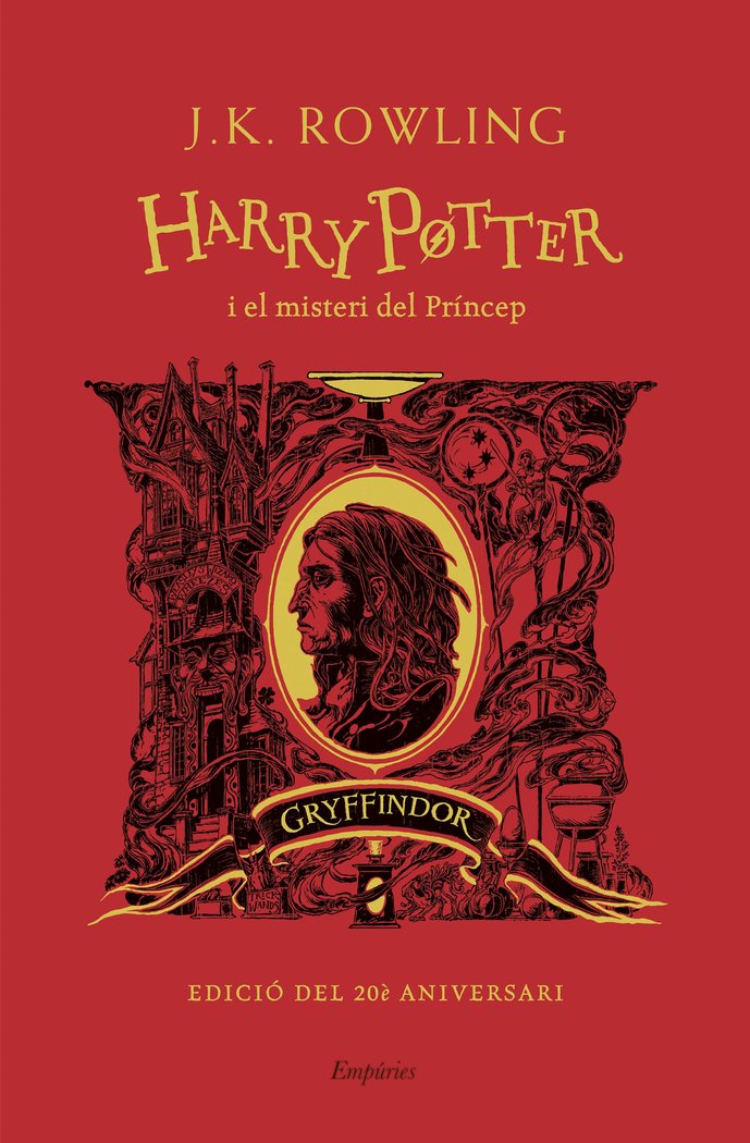 HARRY POTTER I EL MISTERI DEL PRINCEP GRYFFINDOR, de J K ROWLING | portada del libro