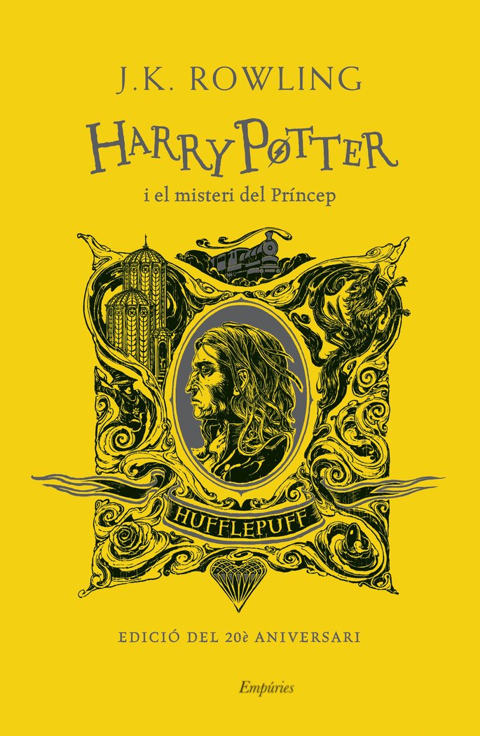 HARRY POTTER I EL MISTERI DEL PRINCEP HUFFLEPUFF, de J K ROWLING | portada del libro