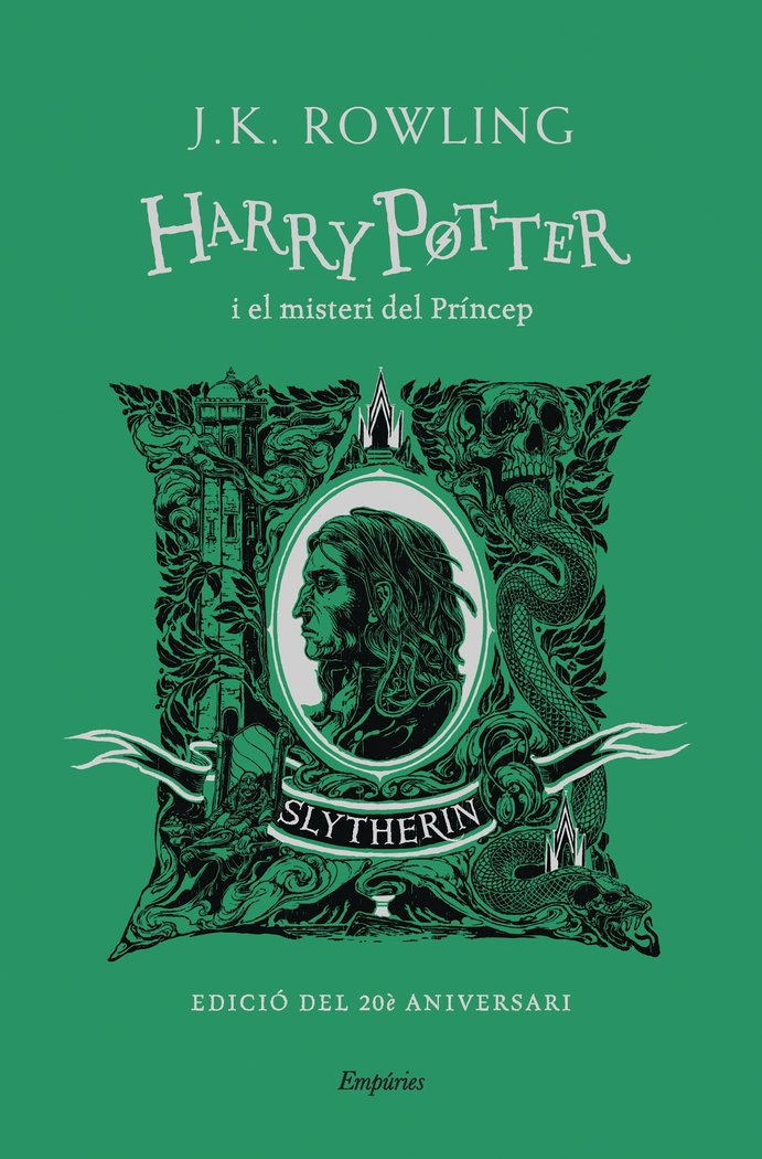HARRY POTTER I EL MISTERI DEL PRINCEP SLYTHERIN, de J K ROWLING | portada del libro