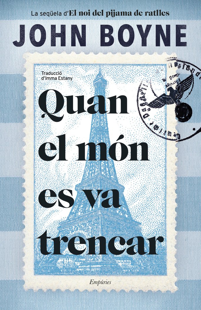 QUAN EL MON ES VA TRENCAR, de BOYNE, JOHN | portada del libro