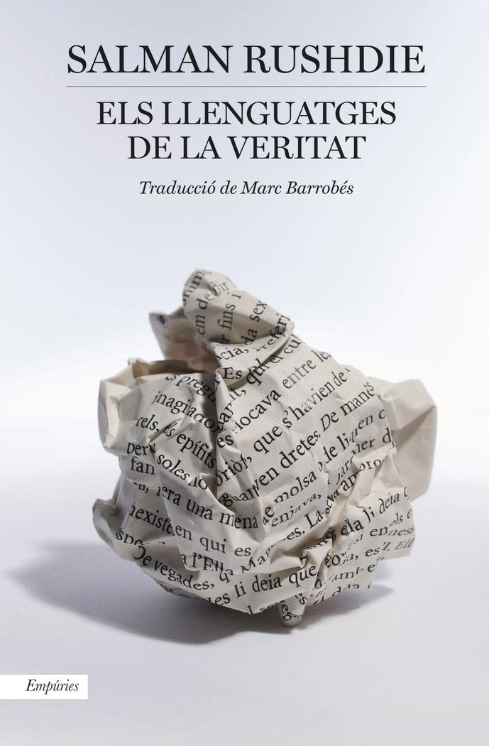 EL LLENGUATGE DE LA VERITAT, de SALMAN RUSHDIE | portada del libro
