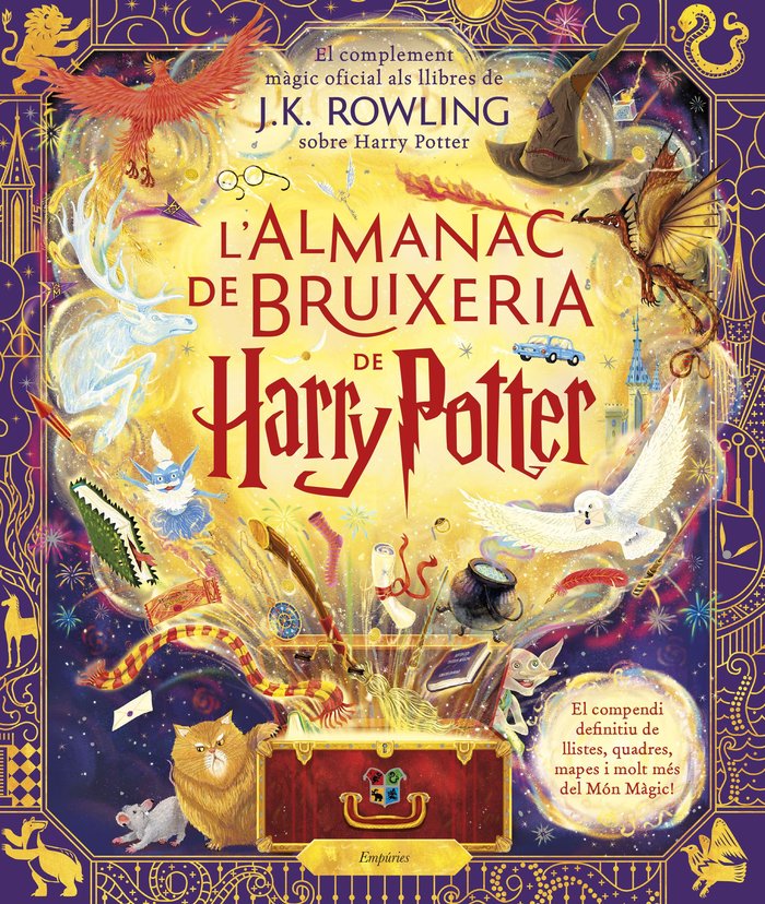 LALMANAC DE BRUIXERIA DE HARRY POTTER, de ROWLING, J.K. | portada del libro