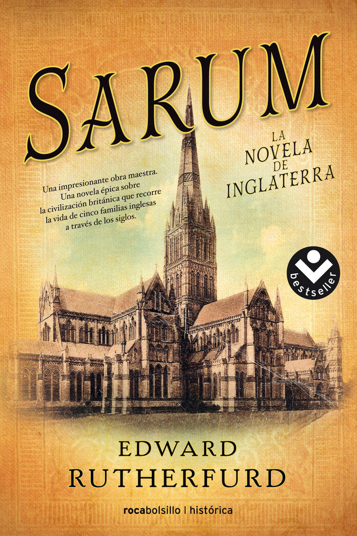 SARUM, de RUTHERFURD, EDWARD | portada del libro