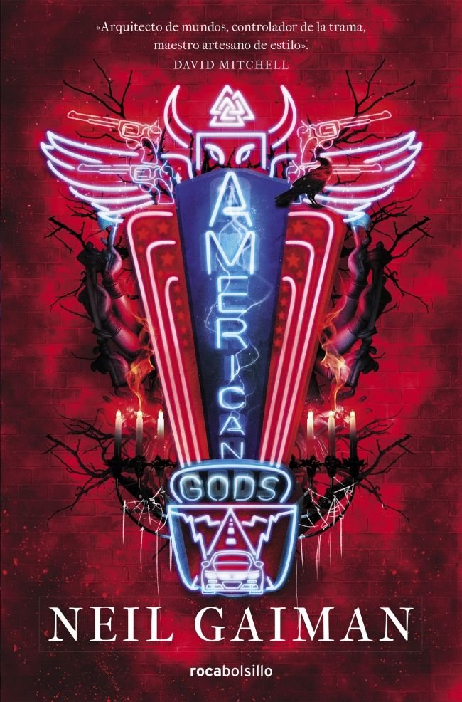 AMERICAN GODS, de GAIMAN, NEIL | portada del libro