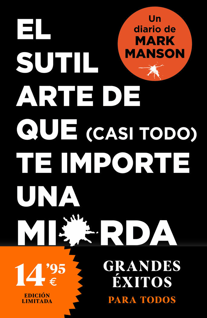 El sutil arte de que (casi todo) te importe una mierda. Diario, de MARK MANSON | portada del libro