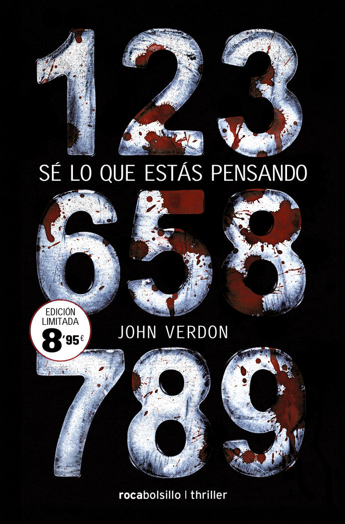 SE LO QUE ESTAS PENSANDO ONE SHOT 2023, de JOHN VERDON | portada del libro
