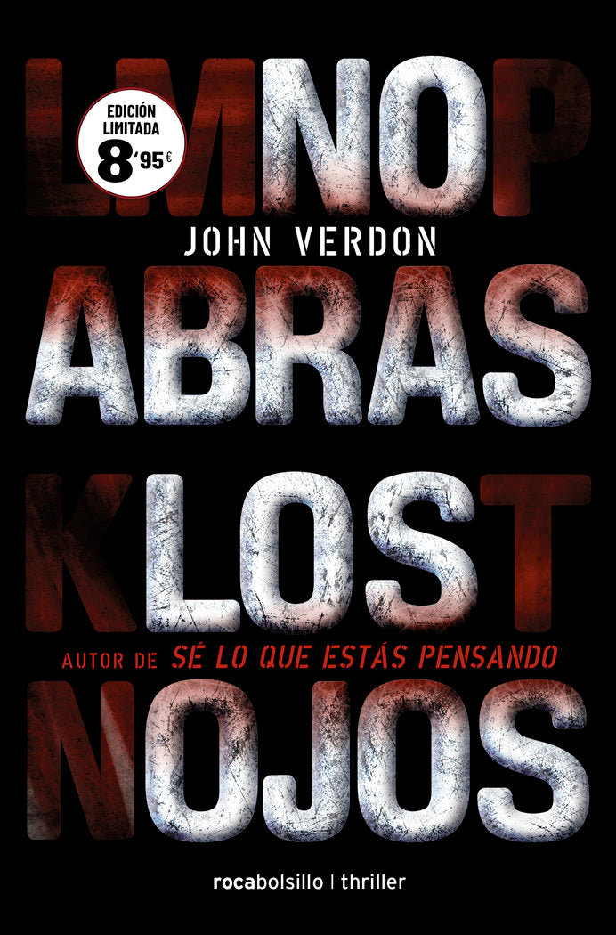No abras los ojos (Serie Dave Gurney 2), de JOHN VERDON | portada del libro
