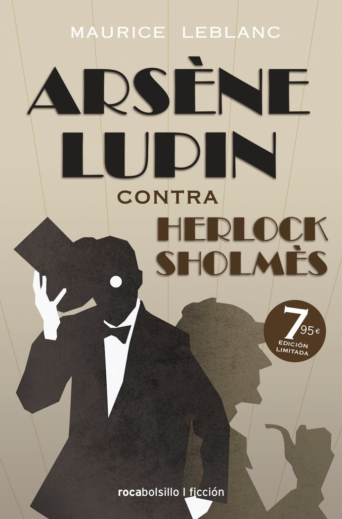 ARSENE LUPIN CONTRA HERLOCK SHOLMES, de LEBLANC, MAURICE | portada del libro