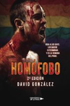 Homófobo, de David González | portada del libro