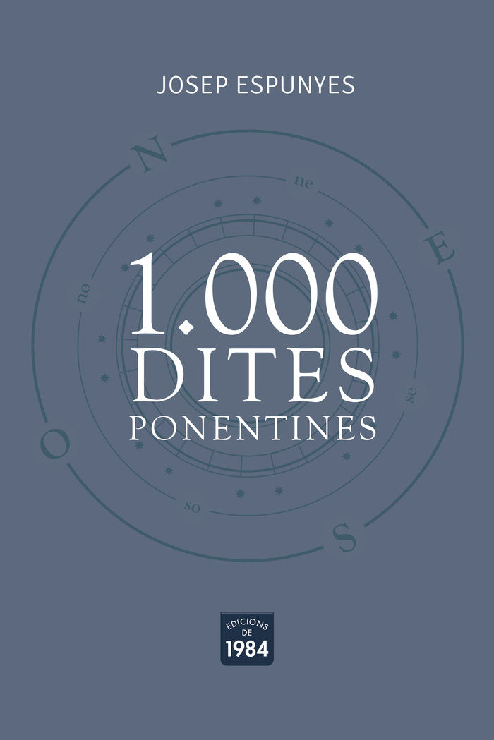 1.000 DITES PONENTINES, de ESPUNYES,JOSEP | portada del libro