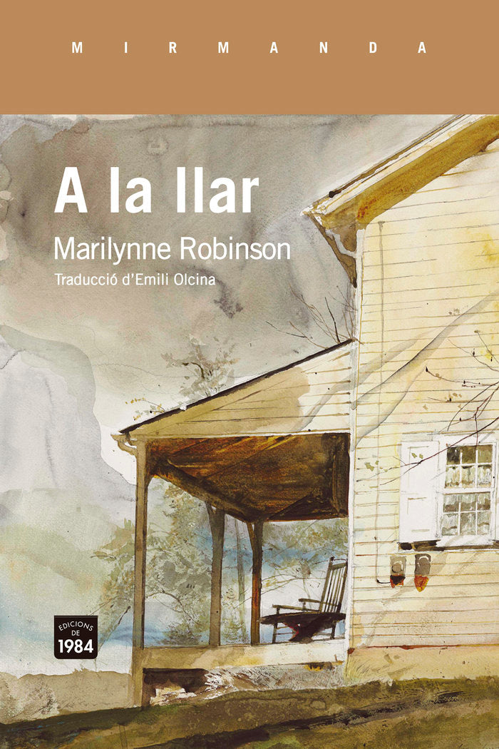 A la llar, de ROBINSON, MARILYNNE | portada del libro
