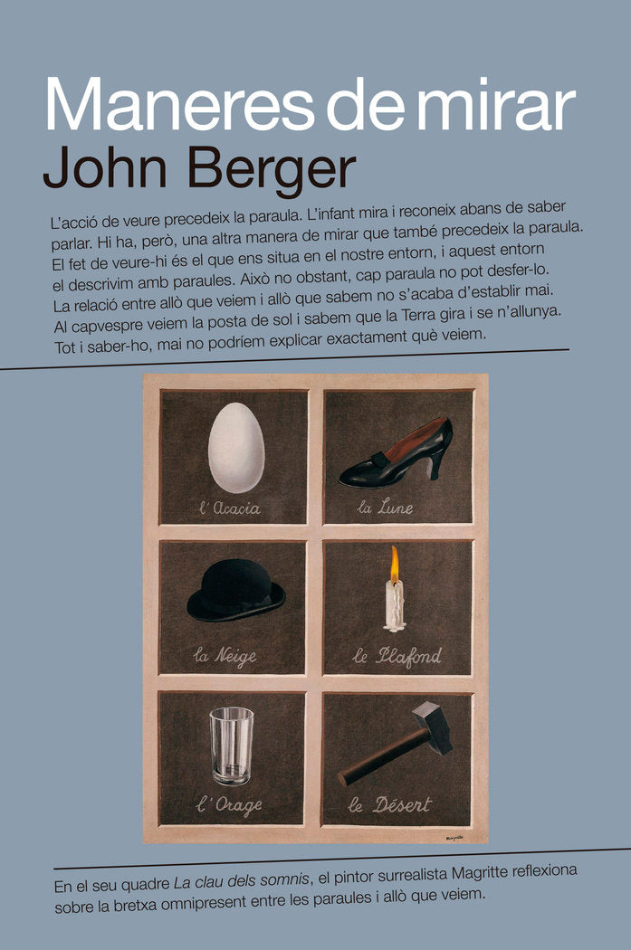 MANERES DE MIRAR, de BERGER, JOHN | portada del libro