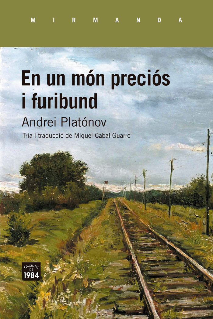 EN UN MON PRECIOS I FURIBUND, de PLATONOV, ANDREI | portada del libro