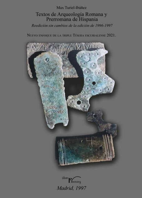 TEXTOS DE ARQUEOLOGIA ROMANA Y PRERROMANA DE HISPANIA, de TURIEL, MAX | portada del libro