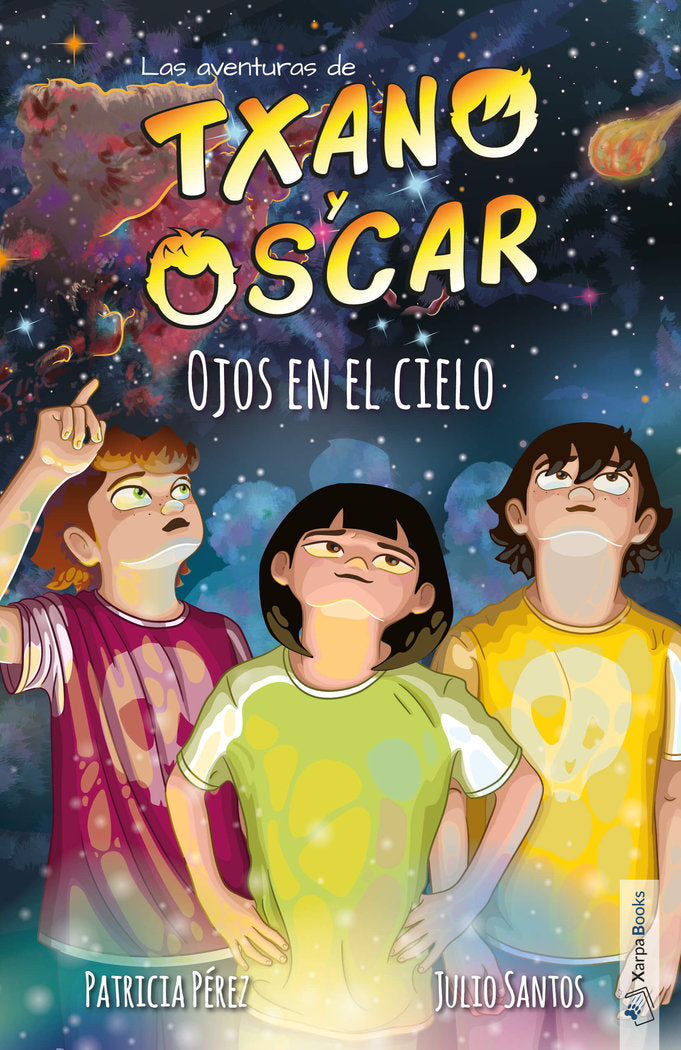 TXANO Y OSCAR 12 OJOS EN EL CIELO, de SANTOS, JULIO | portada del libro