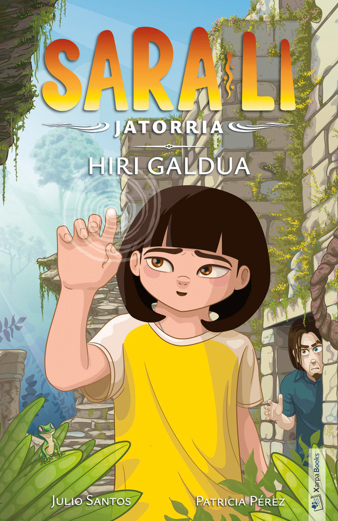 SARA LI 2 HIRI GALDUA, de SANTOS, JULIO | portada del libro