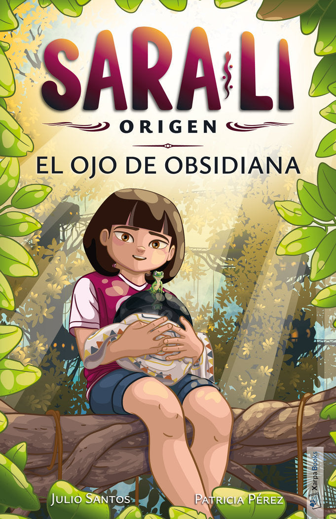 SARA LI 3 EL OJO DE OBSIDIANA, de SANTOS, JULIO | portada del libro