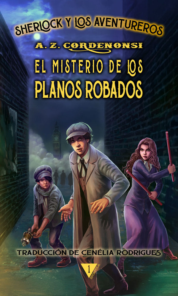 El misterio de los planos robados, de Cordenonsi, A. Z. | portada del libro