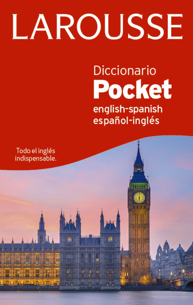 DICCIONARIO POCKET ENGLISH SPANISH ESPAÑOL-INGLES, de EDITIONS LAROUSSE | portada del libro