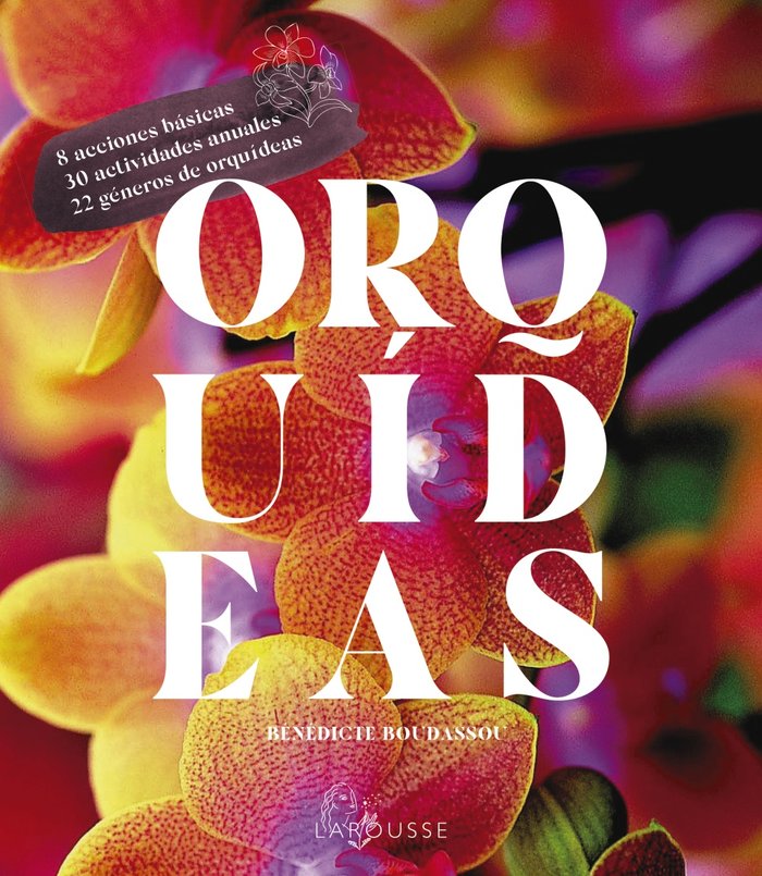ORQUIDEAS | portada del libro