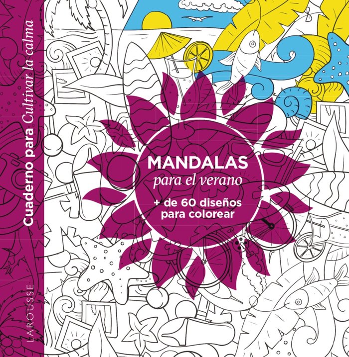 MANDALAS PARA EL VERANO, de EDITIONS LAROUSSE | portada del libro