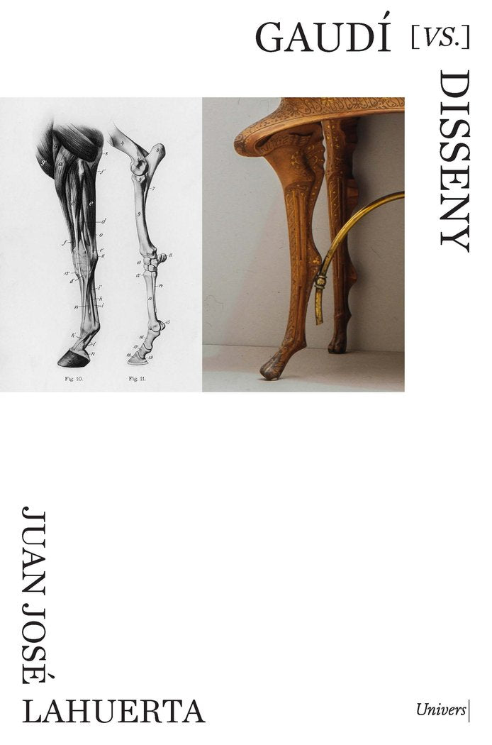 GAUDI [VS] DISSENY, de JUAN JOSE LAHUERTA ALSINA | portada del libro