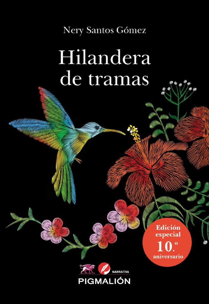 HILANDERA DE TRAMAS, de Santos Gómez, Nery | portada del libro