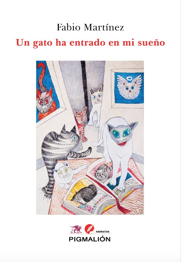 UN GATO HA ENTRADO EN MI SUEÑO, de Martínez, Fabio | portada del libro