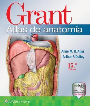 GRANT ATLAS DE ANATOMIA 15ª ED, de AGUR | portada del libro
