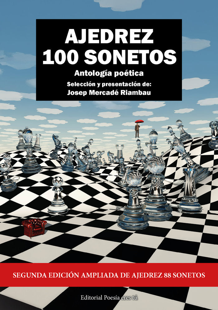 AJEDREZ 100 SONETOS, de Mercadé Riambau, Josep | portada del libro