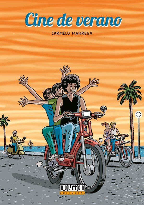 CINE DE VERANO, de CARMELO MANRESA | portada del libro