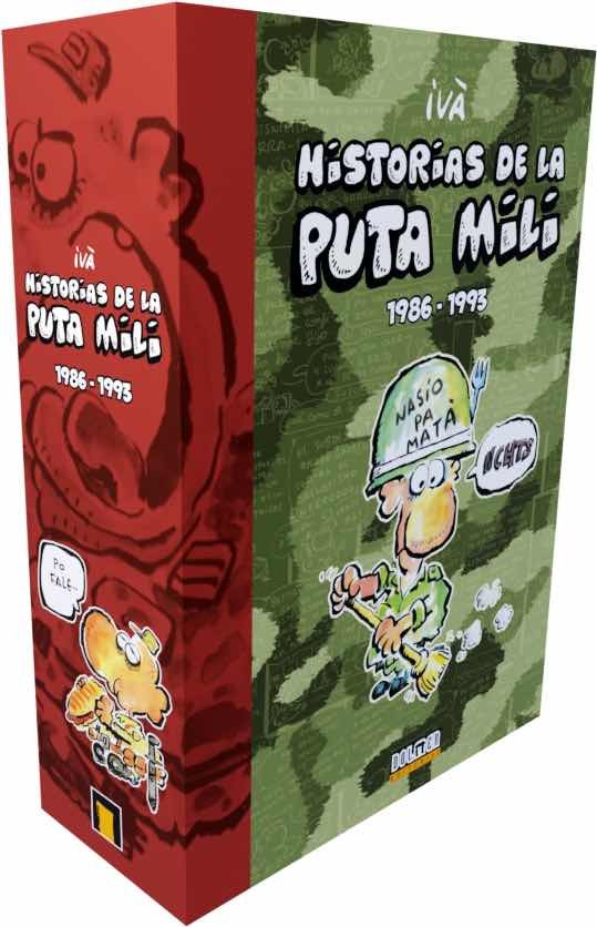 Estuche Exclusivo Historias de la puta mili, de IVA | portada del libro