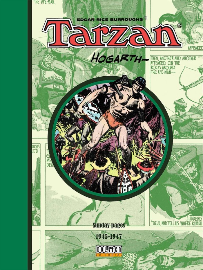 TARZAN 1945-1947, de EDGAR RICE BURROUGHS | portada del libro