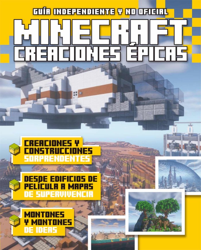 CREACIONES EPICAS EN MINECRAFT | portada del libro