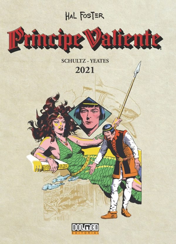 PRINCIPE VALIENTE 2021, de HAL FOSTER | portada del libro