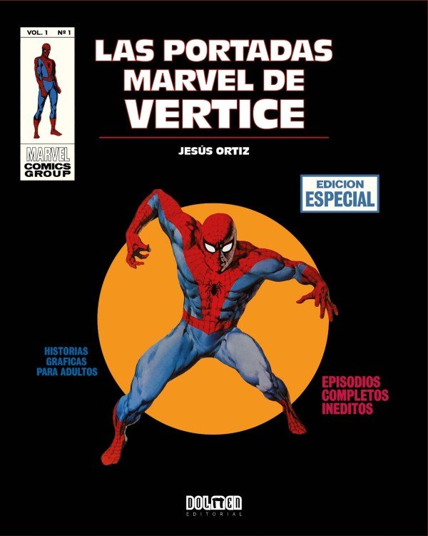 LAS PORTADAS MARVEL DE VERTICE, de JESÚS ORTIZ | portada del libro