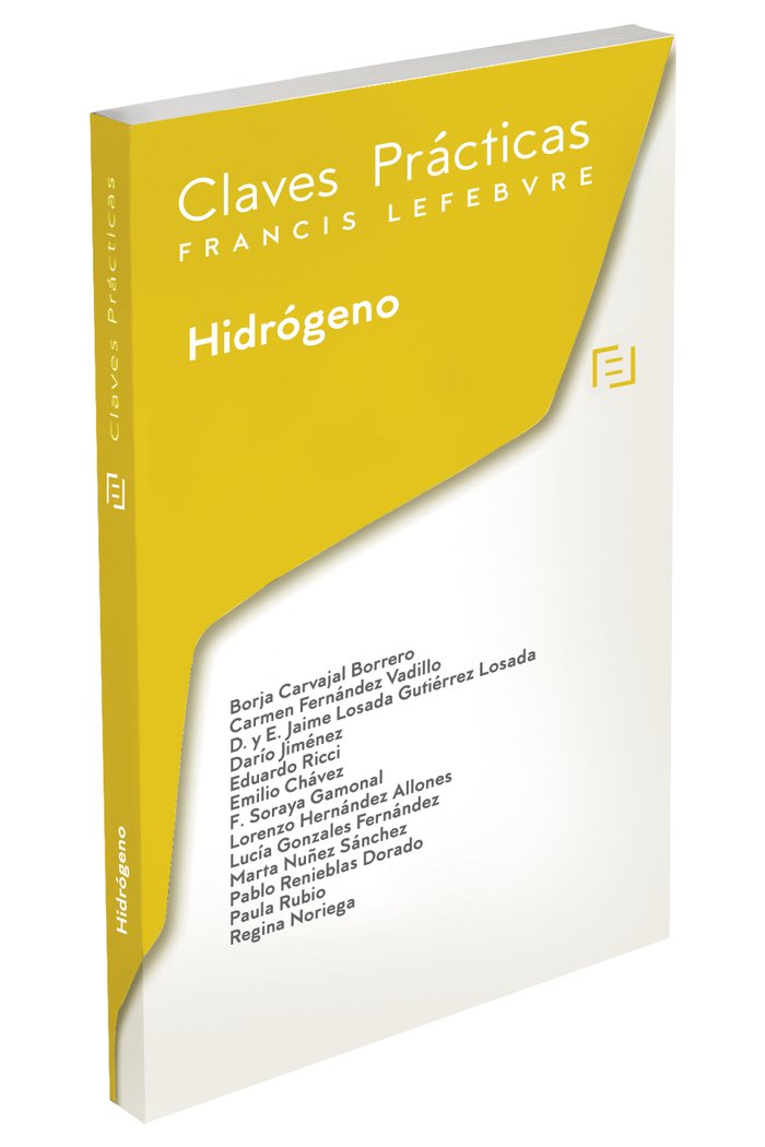 CLAVES PRACTICAS HIDROGENO, de LEFEBVRE-EL DERECHO | portada del libro